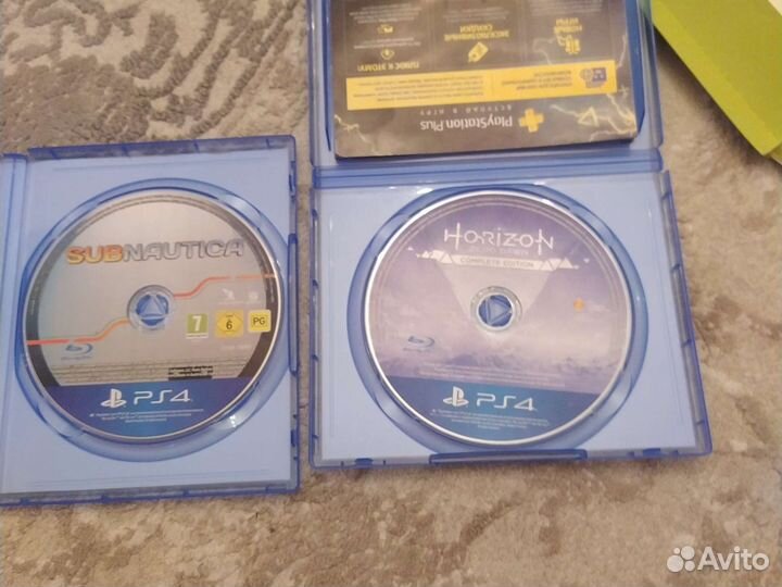 Subnautica и horizon zero обмен на Rast диск ps4