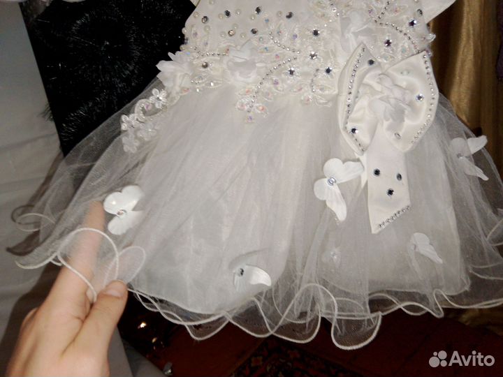 Платье для девочки на 6 -12 мес