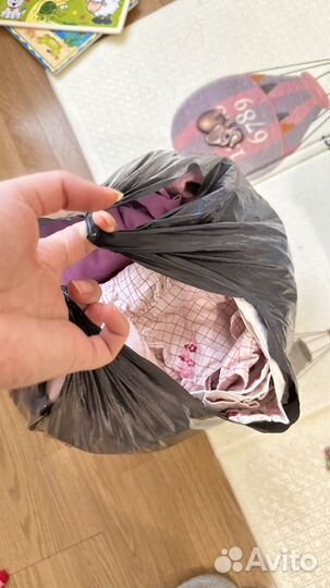 Отдам вещи пакетом на девочку 6-12 мес