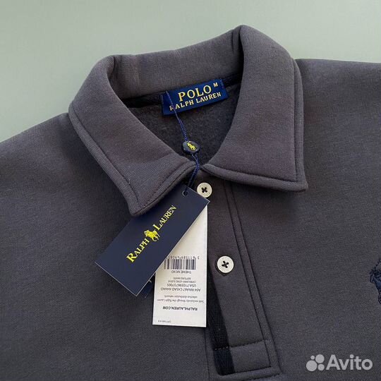 Свитшот polo ralph lauren с начесом