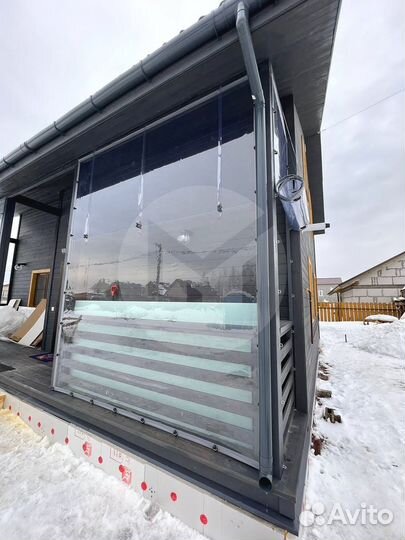 Жидкие окна / Мягкие окна для беседки