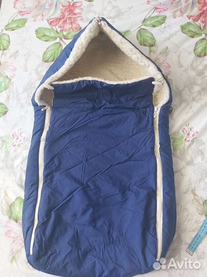 Конверт из натуральной овчины