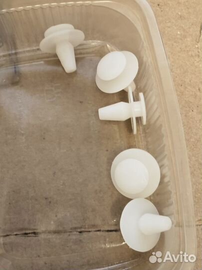 Защелка пластмас. планки дверной (широк.)