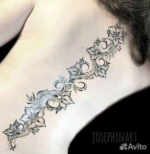 Мехенди, временные тату