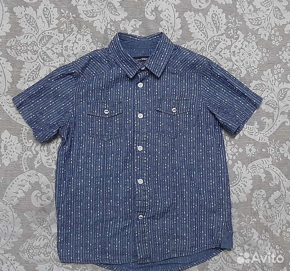 Рубашки детские для мальчика 110