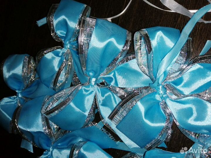 Украшения, бантики на свадьбу, праздник