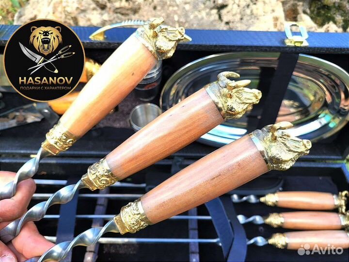 Подарочный шашлычный набор Элитный