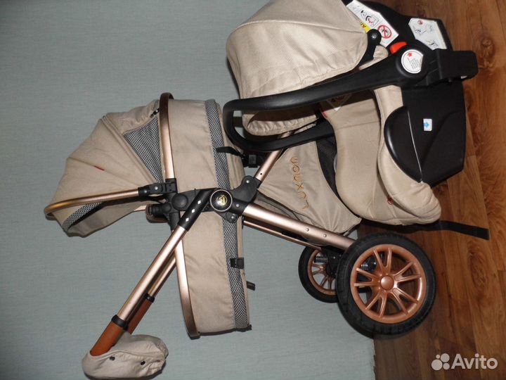 Коляска luxmom 3 в 1