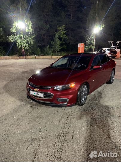 Chevrolet Malibu 2.0 AT, 2018, битый, 76 563 км