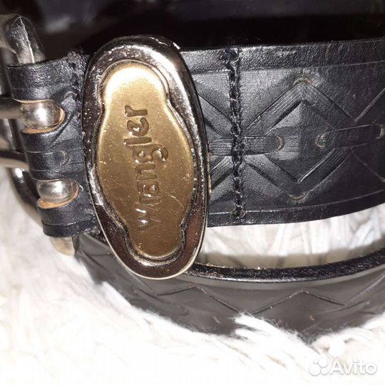 Ремень мужской кожа оригинал Wrangler