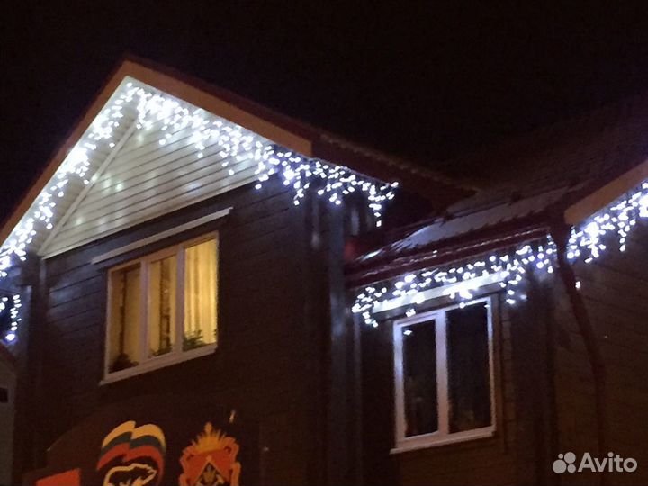 LED подсветка Бахрома