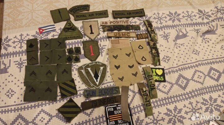 Нашивки армии США и нато