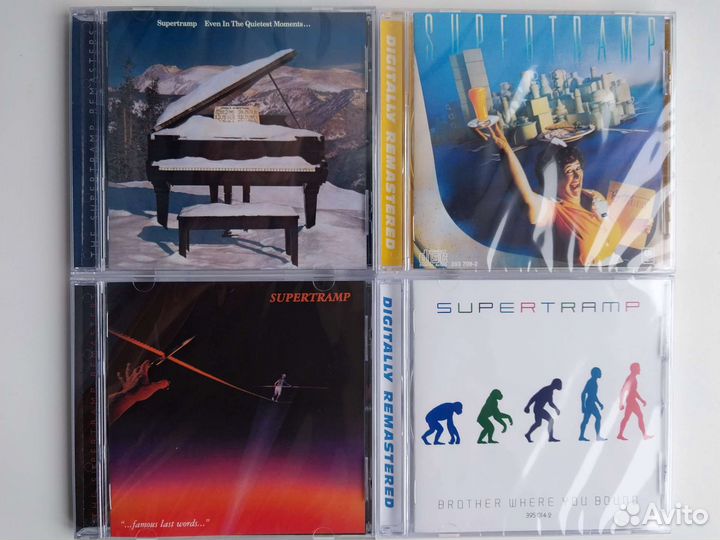 CD диски Supertramp, Procol Harum