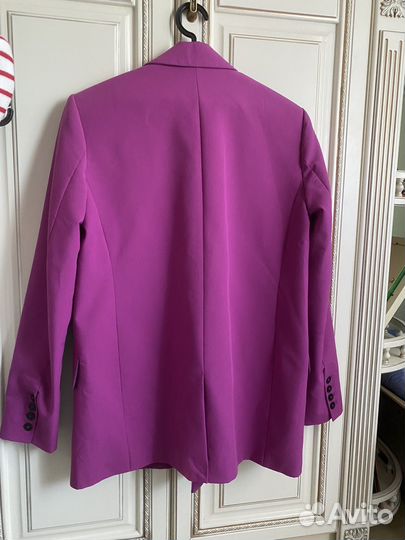 Пиджак оверсайз zara s новый