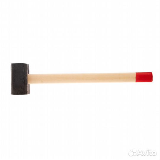 Кувалда, 8000 г, кованая головка, деревянная рукоя