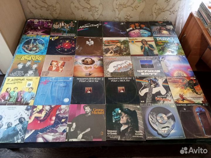 Виниловые старые пластинки