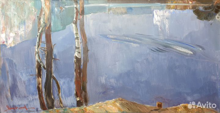 Водная гладь. Порыв ветра