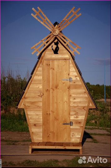 Уличный туалет с установкой DRE446