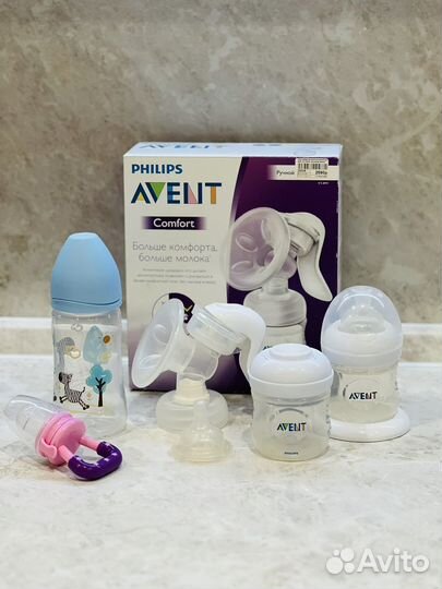 Молокоотсос avent ручной