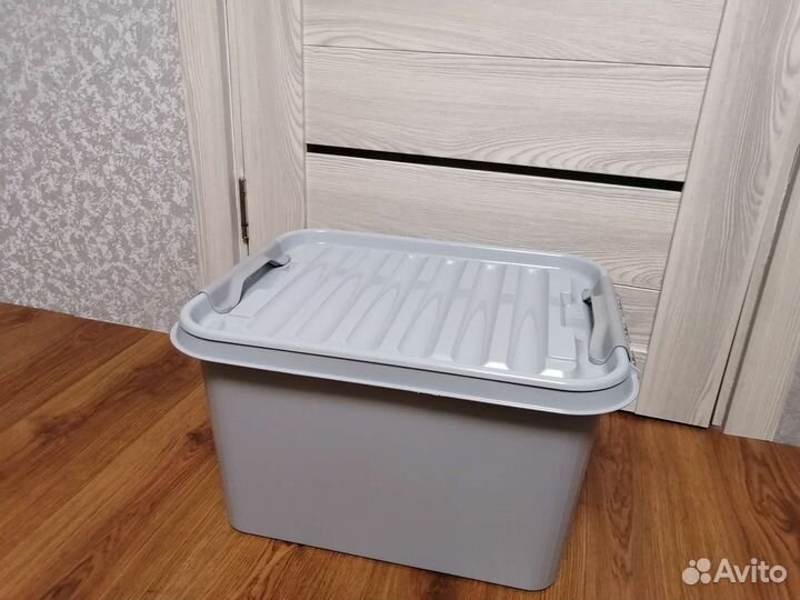 Ящик для игрушек с крышкой