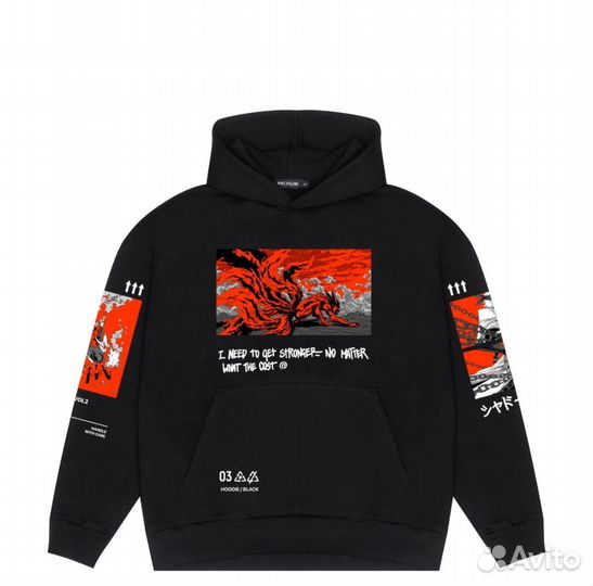 Худи dark naruto nikifilini