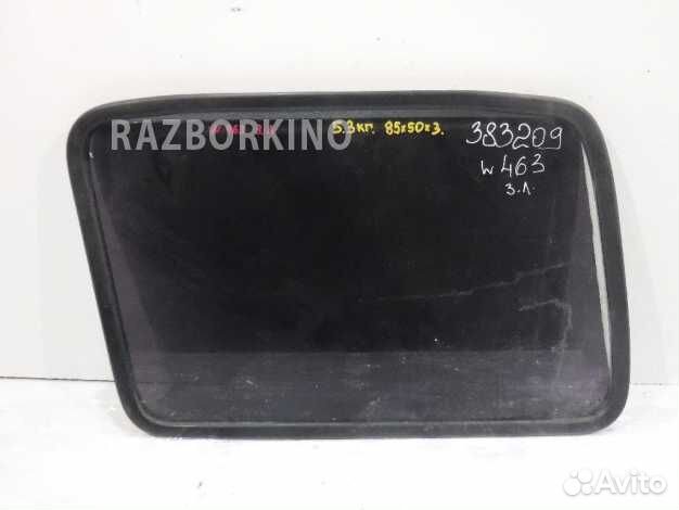 Стекло заднего левого крыла