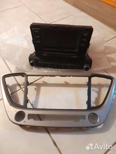 Штатная магнитола солярис 2017