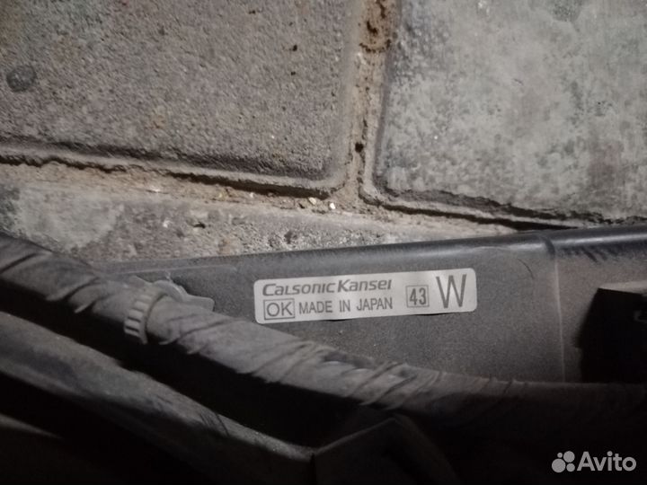 Диффузор радиатора Nissan primera p12