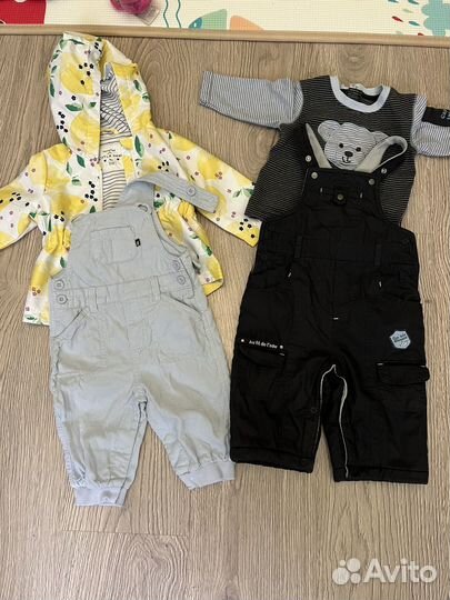 Вещи пакетом на девочку от 3 до 6 мес