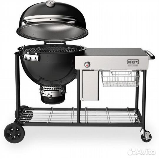 Угольный гриль weber summit kamado S6 grill center 61 см черный