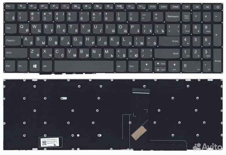 Клавиатура Lenovo IdeaPad 320-15, 320-17 330-15, 3