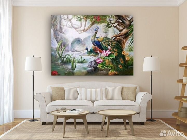 Интерьерная картина маслом примерка в ваш интерьер