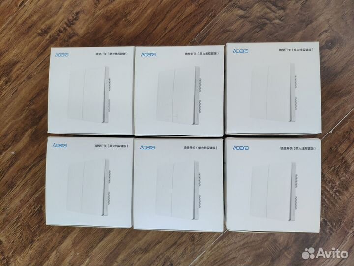 Умный Выключатель Xiaomi Aqara Qbkg03lm 2 Клавиши