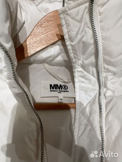 Maison margiela пуховик mm 6 (14 лет)