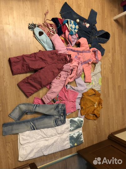 Пакет одежды для девочки 56-116