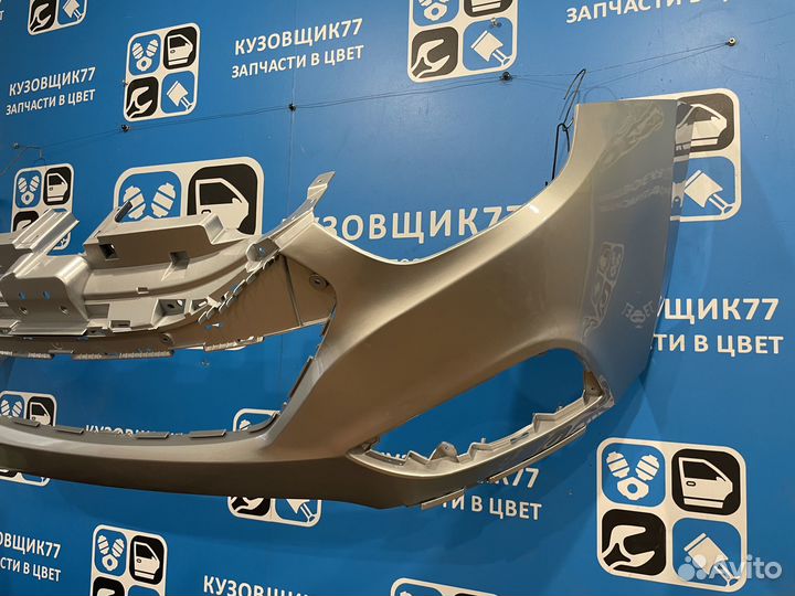 Бампер передний Hyundai IX-35 2010-2015 Серебристый