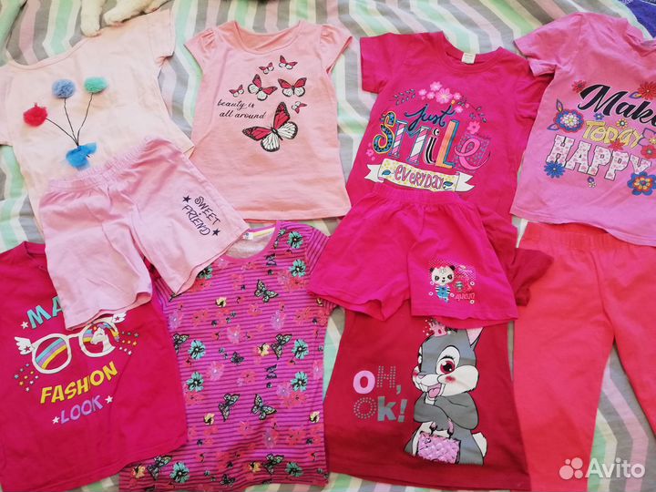 Вещи на девочку пакетом