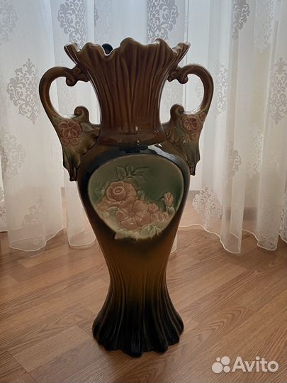 Ваза напольная керамическая