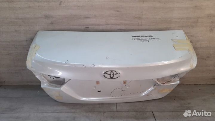Крышка багажника Toyota Camry Xv 70 С 2017 Года