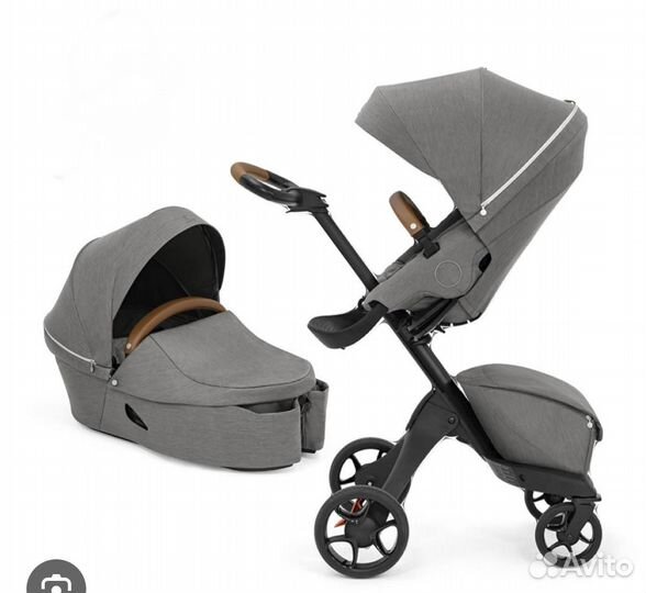 Коляска 2 в 1 Stokke Xplory X Grey Modern