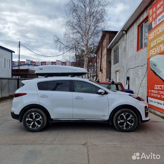 Багажник на низкие рейлинги ED аэро без замков