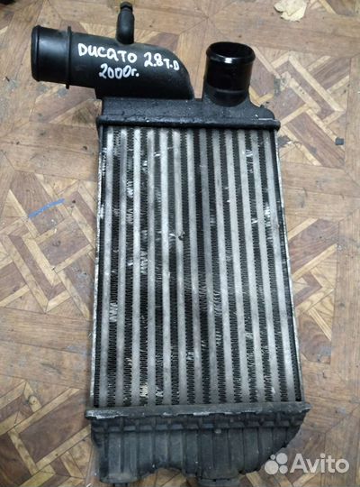 Интеркулер фиат дукато 2000 год. 2,8 дизель