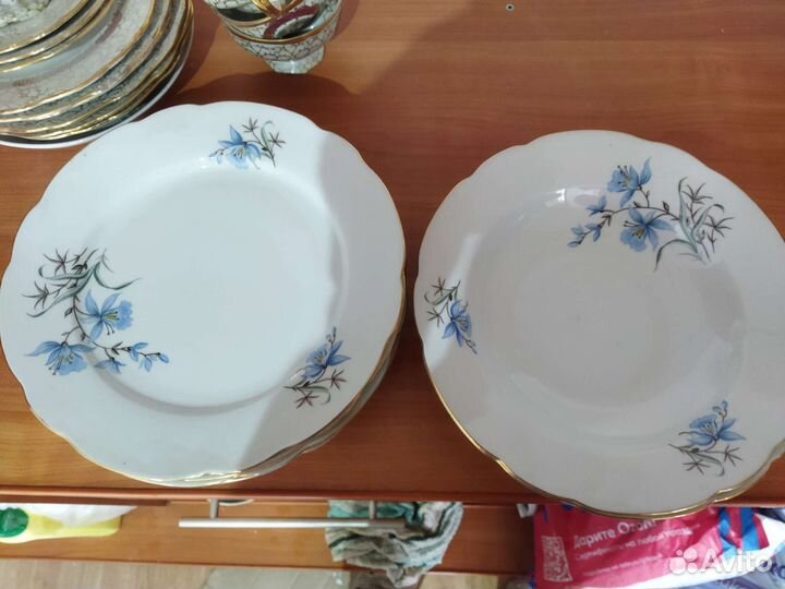 Набор новых тарелок Чехословакия