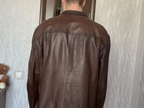 Кожаная куртка мужская, натуральная итальян кожа