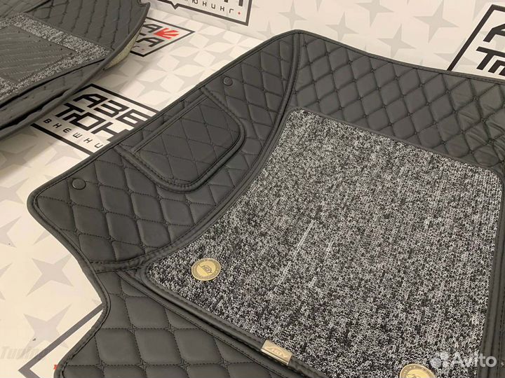 Ковры в салон 3D Toyota LC Prado 150 W2171