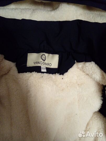 Куртка зимняя для мальчика 116 новая