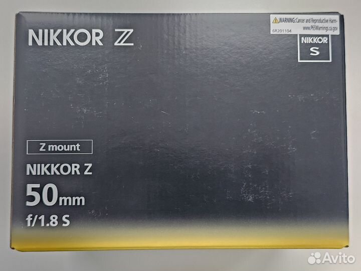 Объектив Nikon 50mm f/1.8S Nikkor Z
