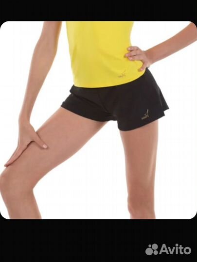 Шорты для гимнастики двойные Solo