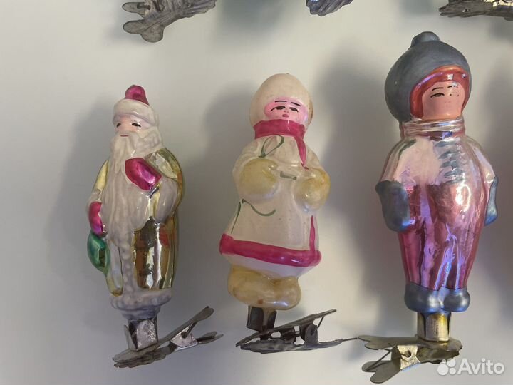 Елочные игрушки СССР