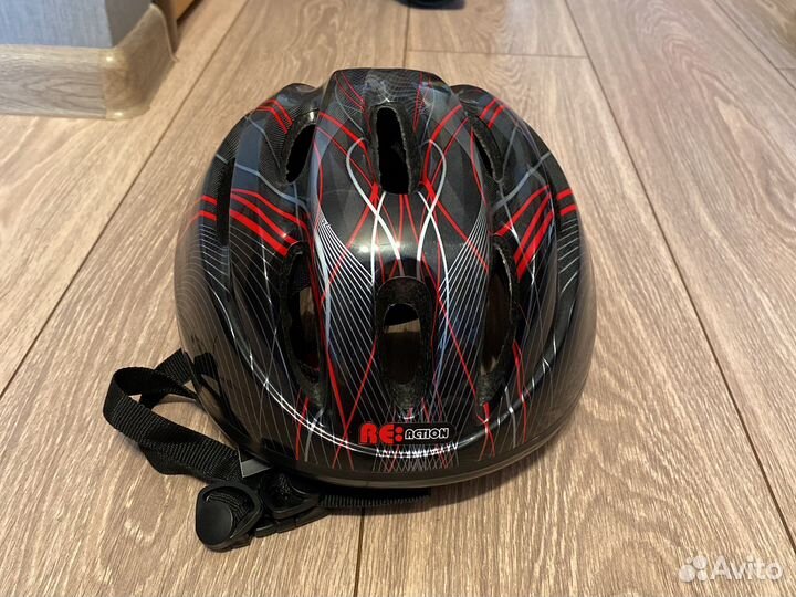 Велошлем reaction